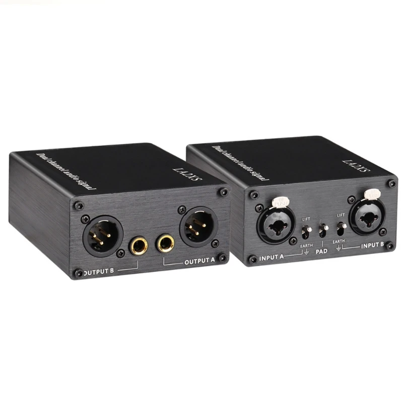 LA2XS Noise Isolators Noise Reductions Filter Eliminates Current Noise 2-Channel Noise Isolators