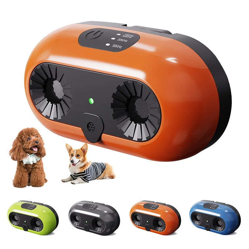 

Dog Ultrasonic Bark Stopper Indoor and Outdoor Intelligent Ultrasonic Bark Stopper New Trainer Dog Repellent Pet Supplies