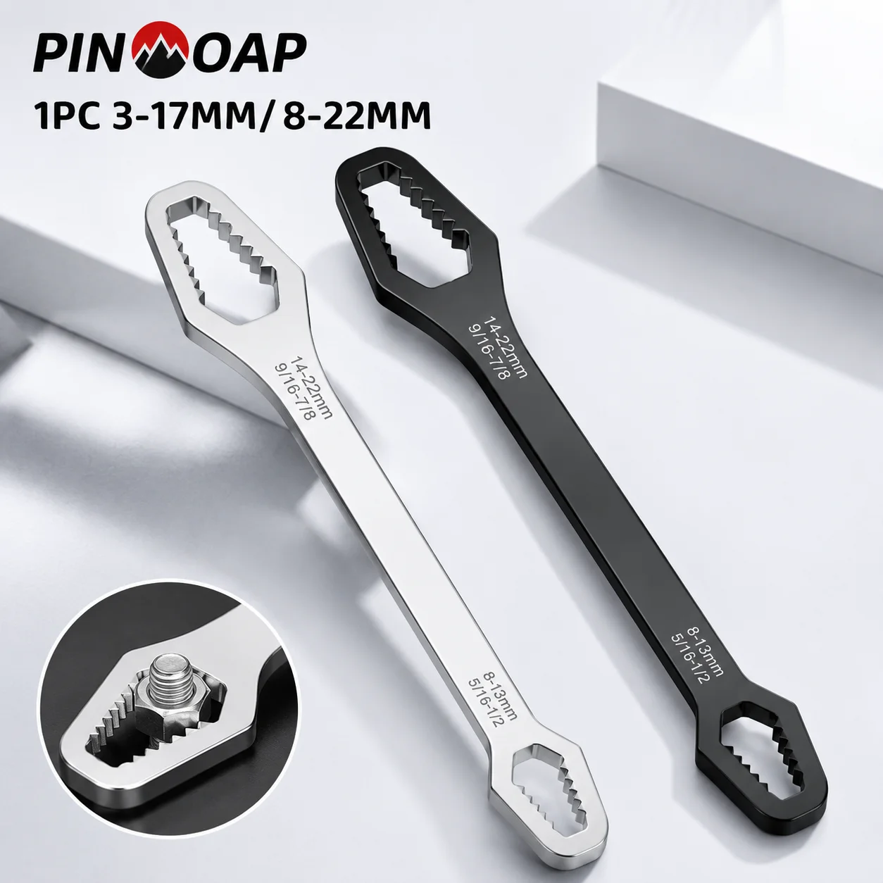 PINMOAP 1PC Chave de Reparo Universal para Bicicleta, Ferramenta Multifuncional para Manutenção e Ajuste de Bicicletas MTB e de Estrada