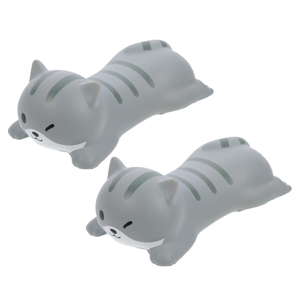 

2 Pcs Wrist Mouse Pad Comfortable Cartoon Support Rest Cushion Office