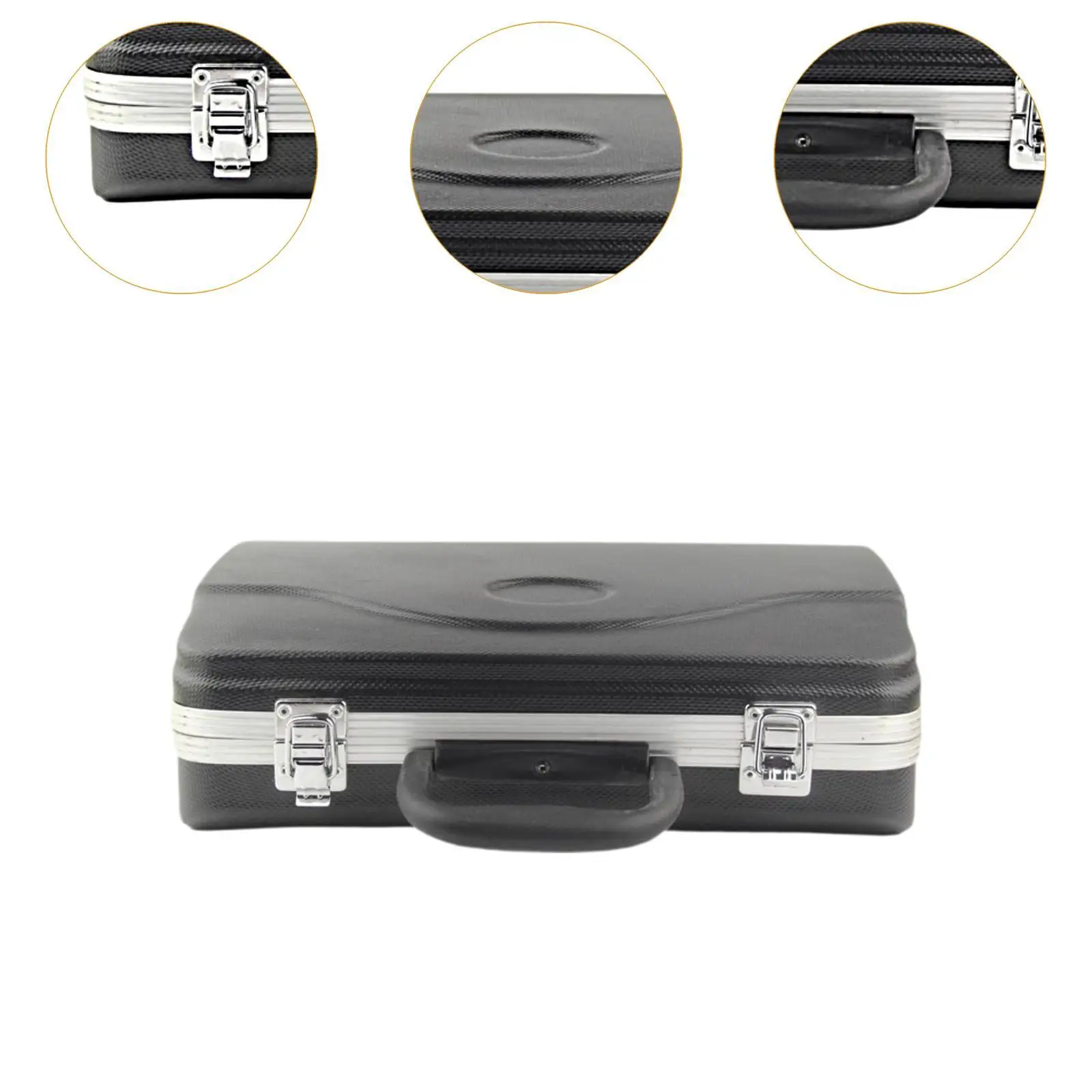 

Профессиональный жесткий кейс для кларнета с ручкой и пенопластовой подкладкой для безопасной транспортировки инструмента