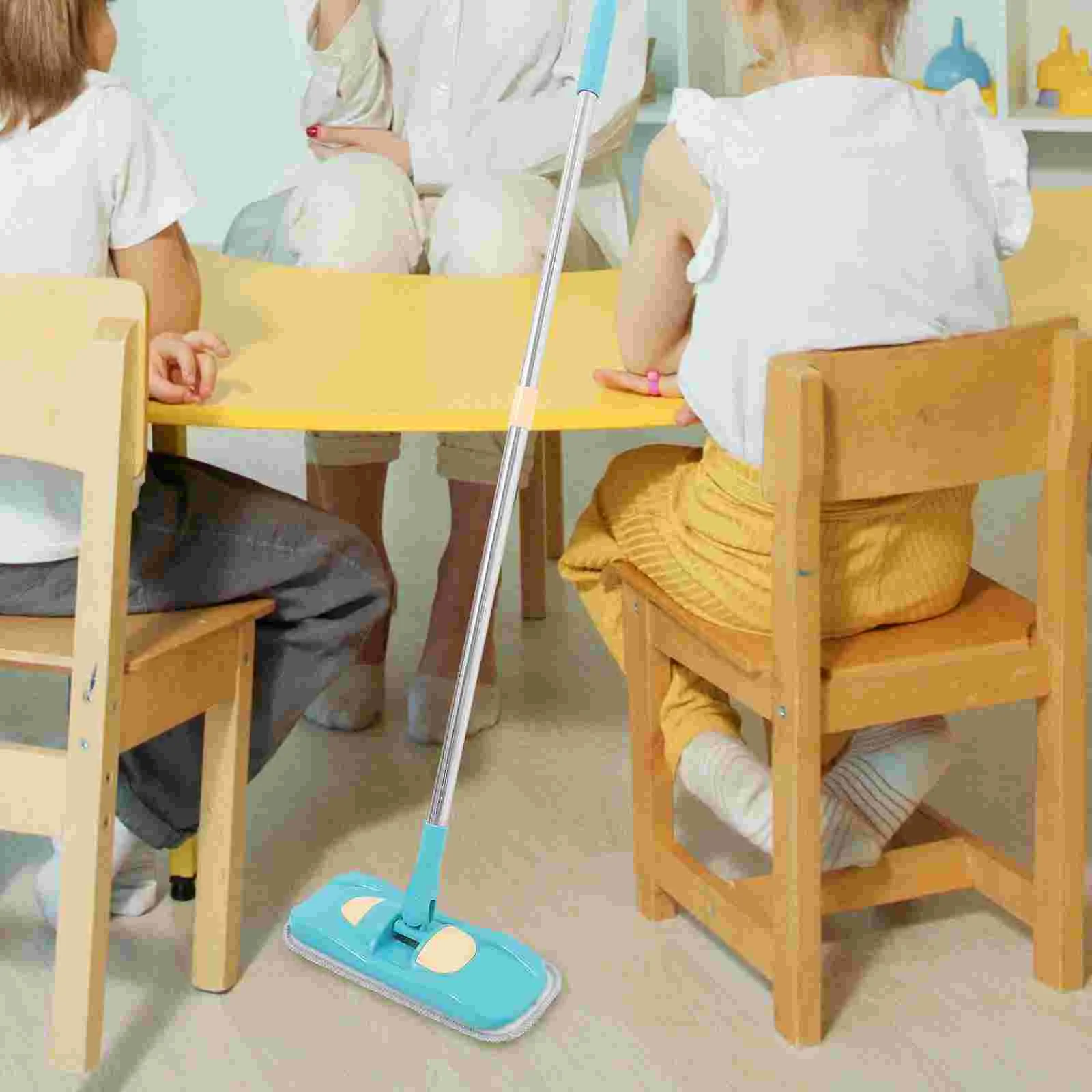 Mini Mop Dust Toys for Kids Cleaning Toddler Housekeeping Supplies Tool Mops Floor