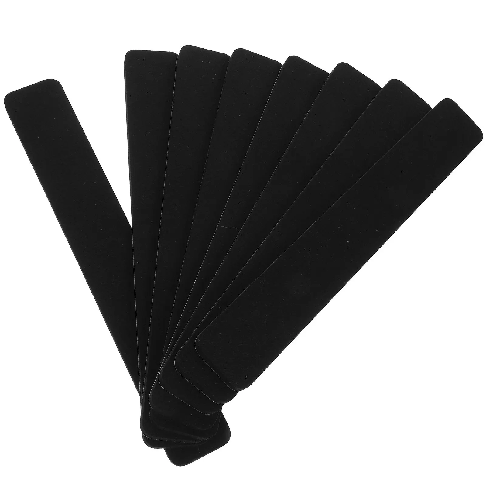 8 قطعة ورأى نشرة ذاتية اللصق لمكتب مكتب الفصول الدراسية بلاط الحائط لوحة الإعلانات جبل لوحة إبرية شريط أسود #6