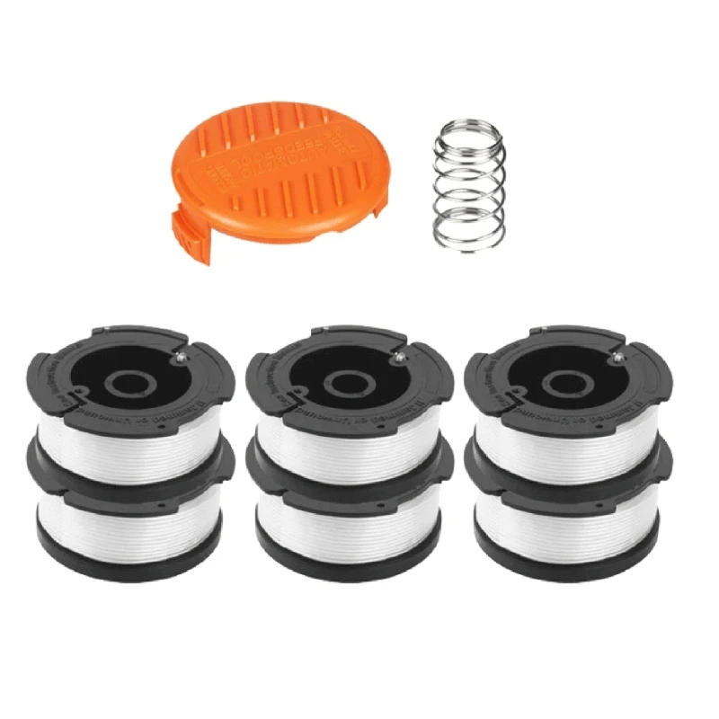 

1.65mm, 10M Trimmer Spool, Contains 6 Replacement Trimmer Spools, 1 Spool Cover