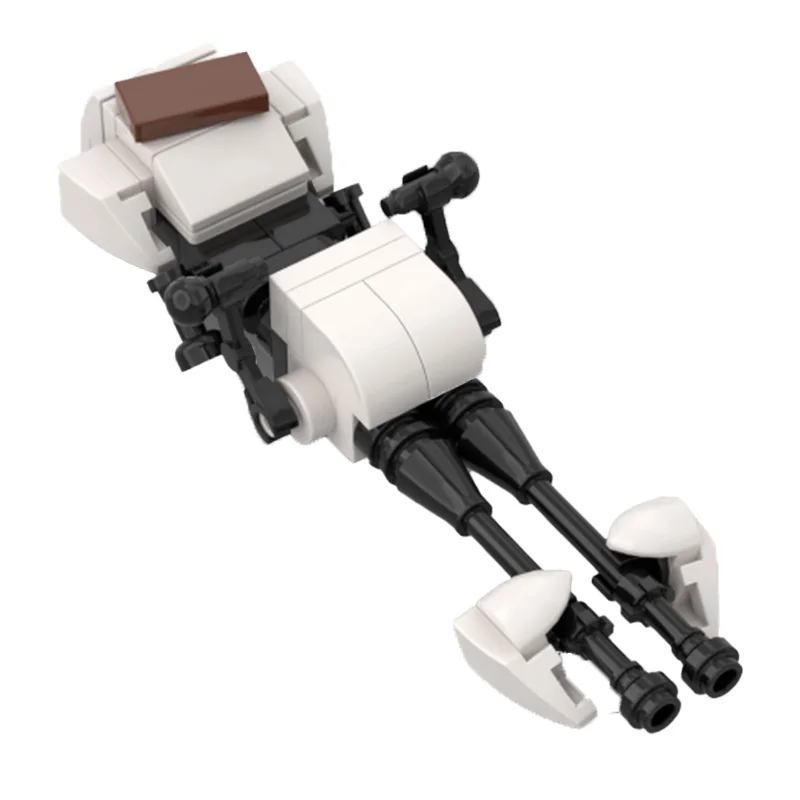 50-delige Star Battle-serie Cool Mini White Space Vehicle Technology Bricks Model voor kinderen Montagespeelgoed Festival Verrassingsgeschenken