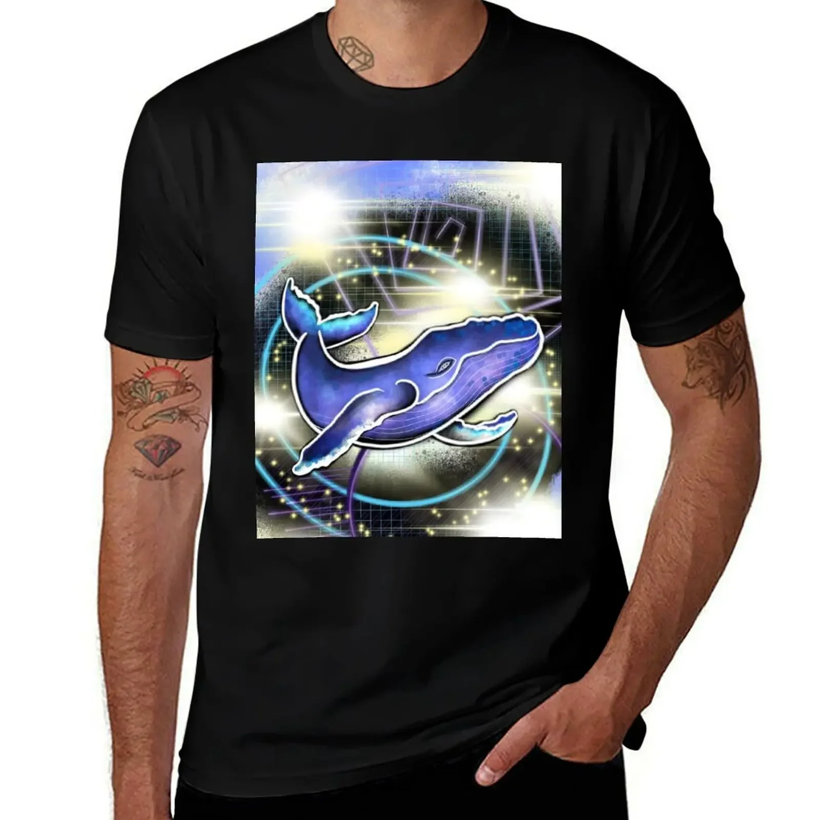 

Space Whale T-Shirt Short sleeve tee funny meme t-shirts Funny t-shirts heavy weight t shirts for men