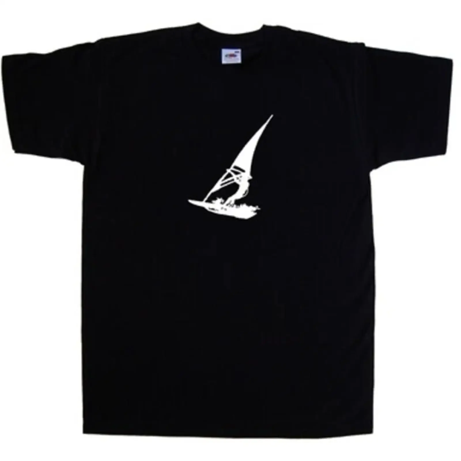 Windsurfing T Shirt vintage Washed streetwear graphic Breathable Unisex Casual Slightly Stretched Stylish Versatile Soft homme