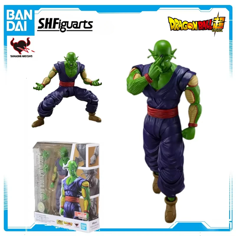 In Stock Original Genuine S.H.Figuarts SHF DRAGON BALL SUPER Super Hero Piccolo Bandai Anime Model Toys Action Figure Gifts