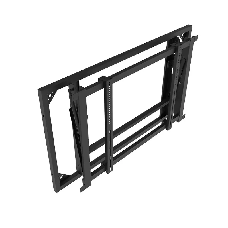 

One-handed hydraulic control front maintenance bracket with quick repair function