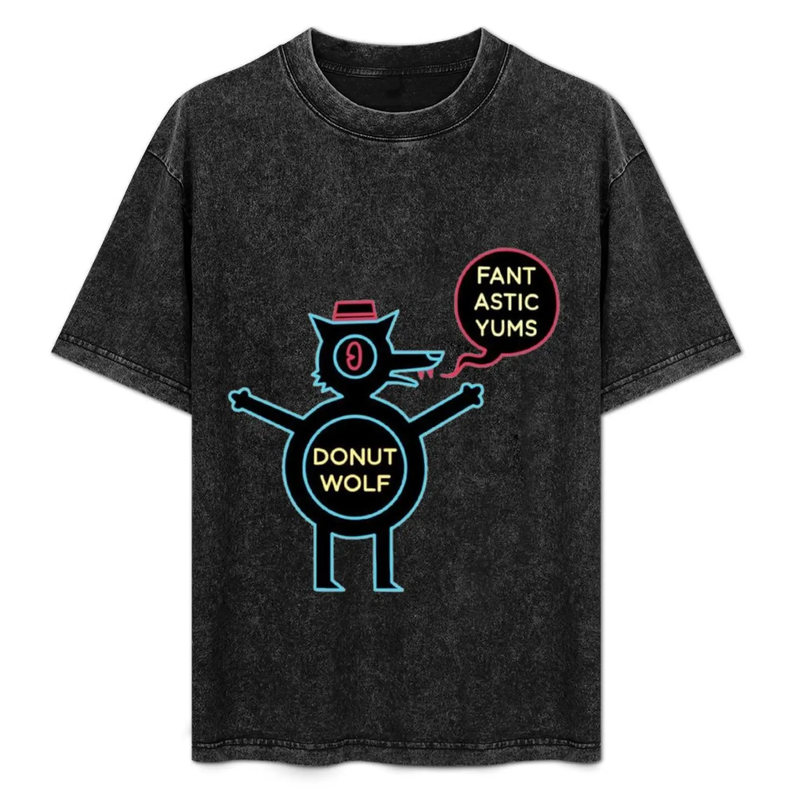 

Night in the Woods - Donut Wolf T-Shirt Quick Dry Outdoor Sports T-Shirt
