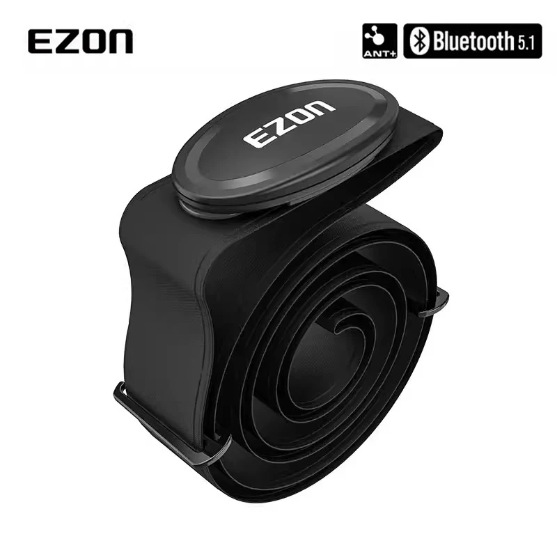 EZON C009 Pro Premium Chest Strap Heart Rate Monitor Bluetooth 5.1 ANT+ Waterproof HR Sensor Running Dynamics for Men and Women