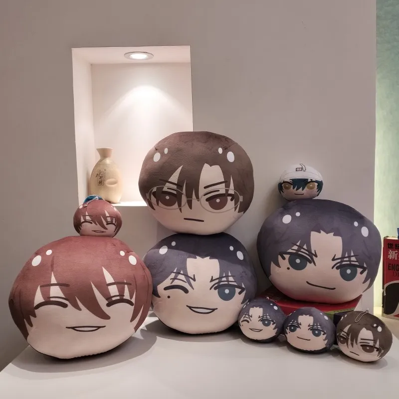 New Prince Of Tennis Round Manju Pillow Soft Stuffed Toy Plush Pendant Ryoma Echizen Tezuka Kunimitsu Fuji Syusuke Atobe Keigo