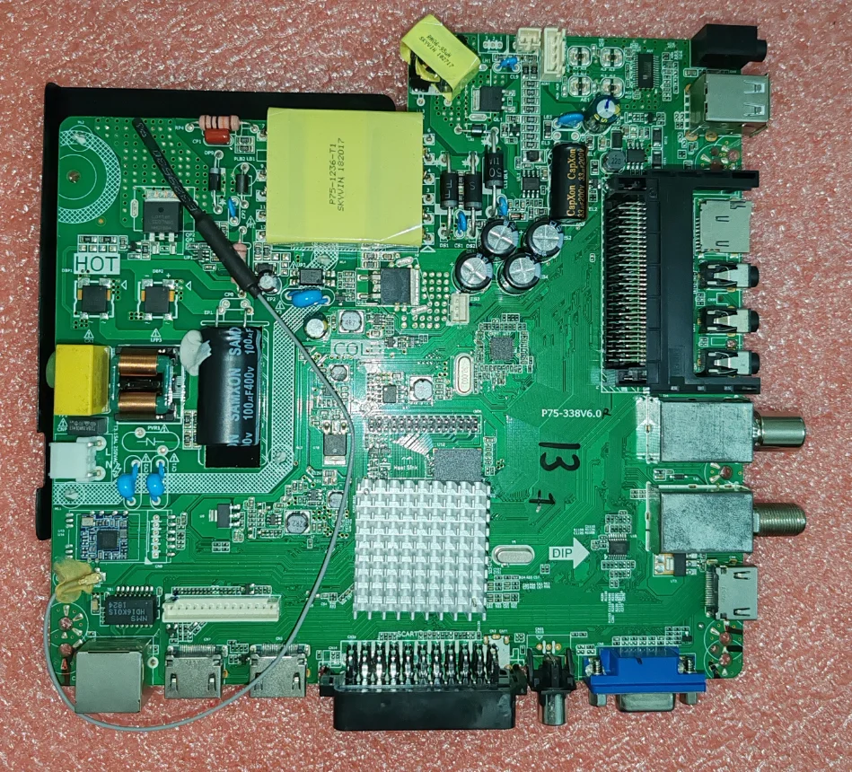 P75-338V6.0    Three in one TV tested motherboard  Multiple different specifications, check photos to place an order