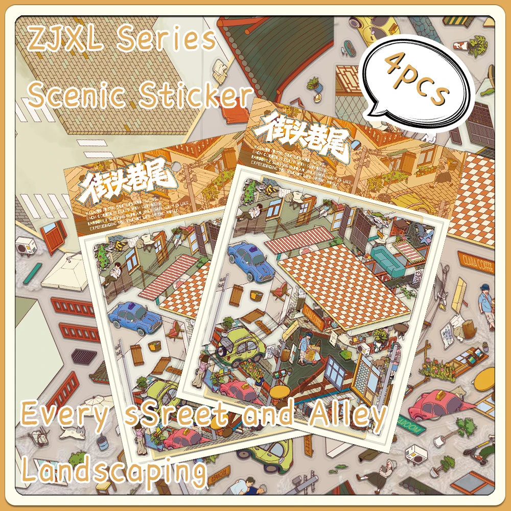 4PCS Creative Minia…