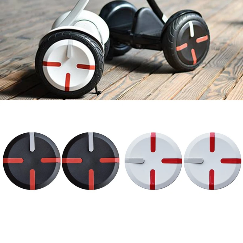 2Pcs Electric Balance Scooter Wheel Hub Cover Cap Practical Wear Resistant Side Cap For Xiaomi Ninebot/Mini Pro