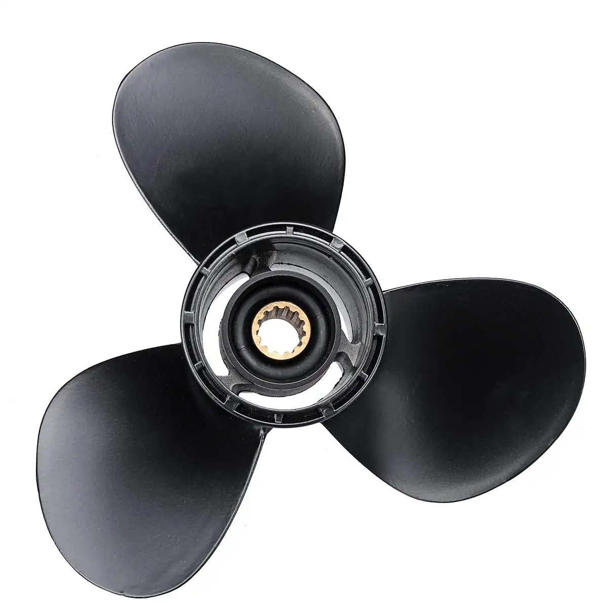 

For Suzuki 35-65HP 58100-95212-019 Boat Outboard Propeller 11 1/2 x 10 Aluminum Alloy Black Marine Propeller 13 Spline Tooth