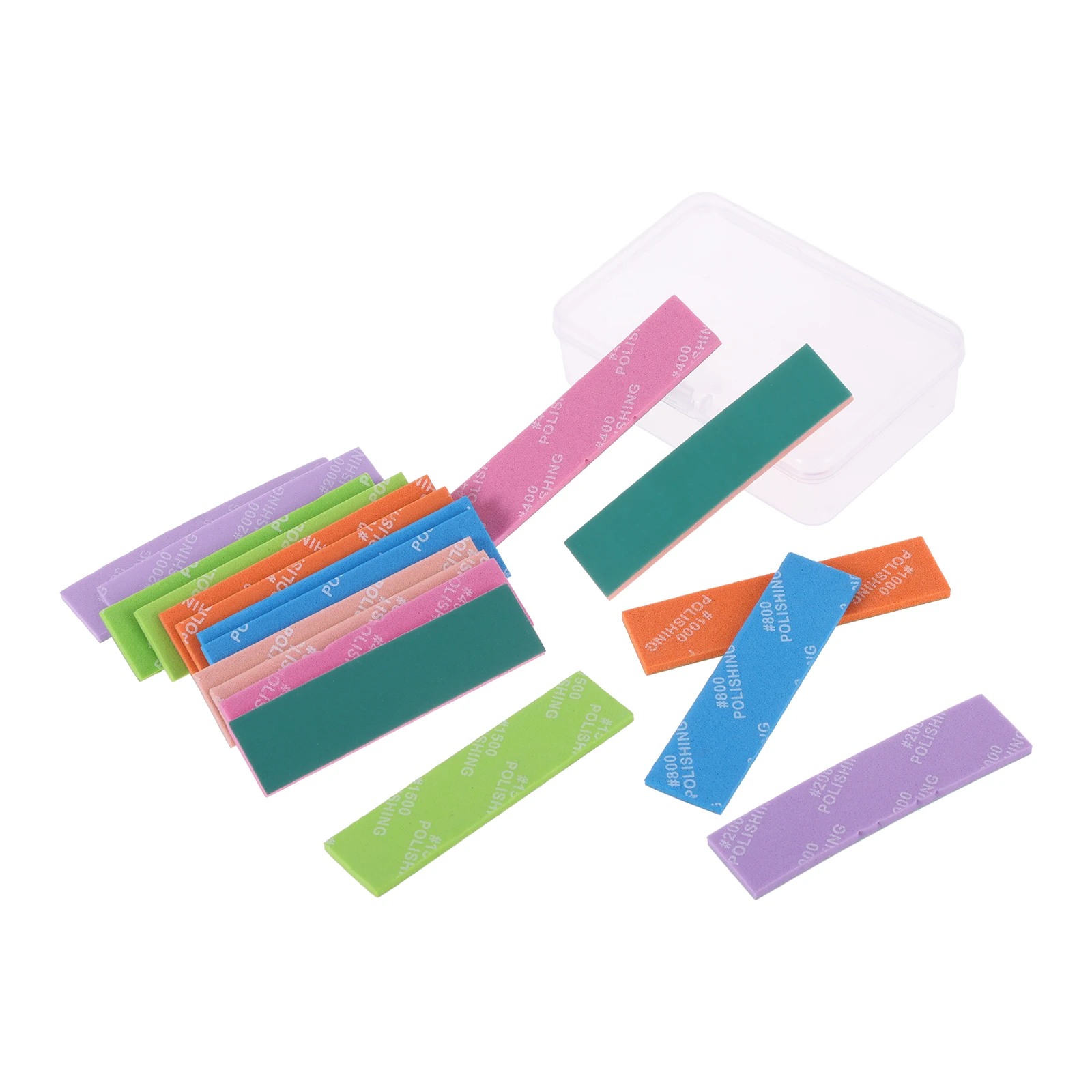 18PCS Model Sanding Sponge Set For Smoothing Resin Parts Or Refining Plastic Component Wood Craft 3D Resin Prints Easier To Sand