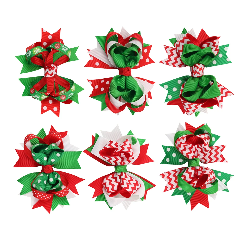

6pcs Clips Kids Headb Hair For Kids s Girls Hairpin Christmas Hair Clips Durable Non Fading Christmas Daily Wearing