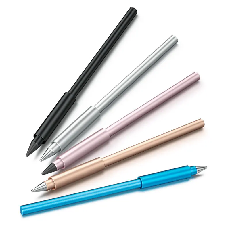 Erasable inkless pencil, metal eternal pen, environmentally friendly pen, a pencil that students can draw without sharpening