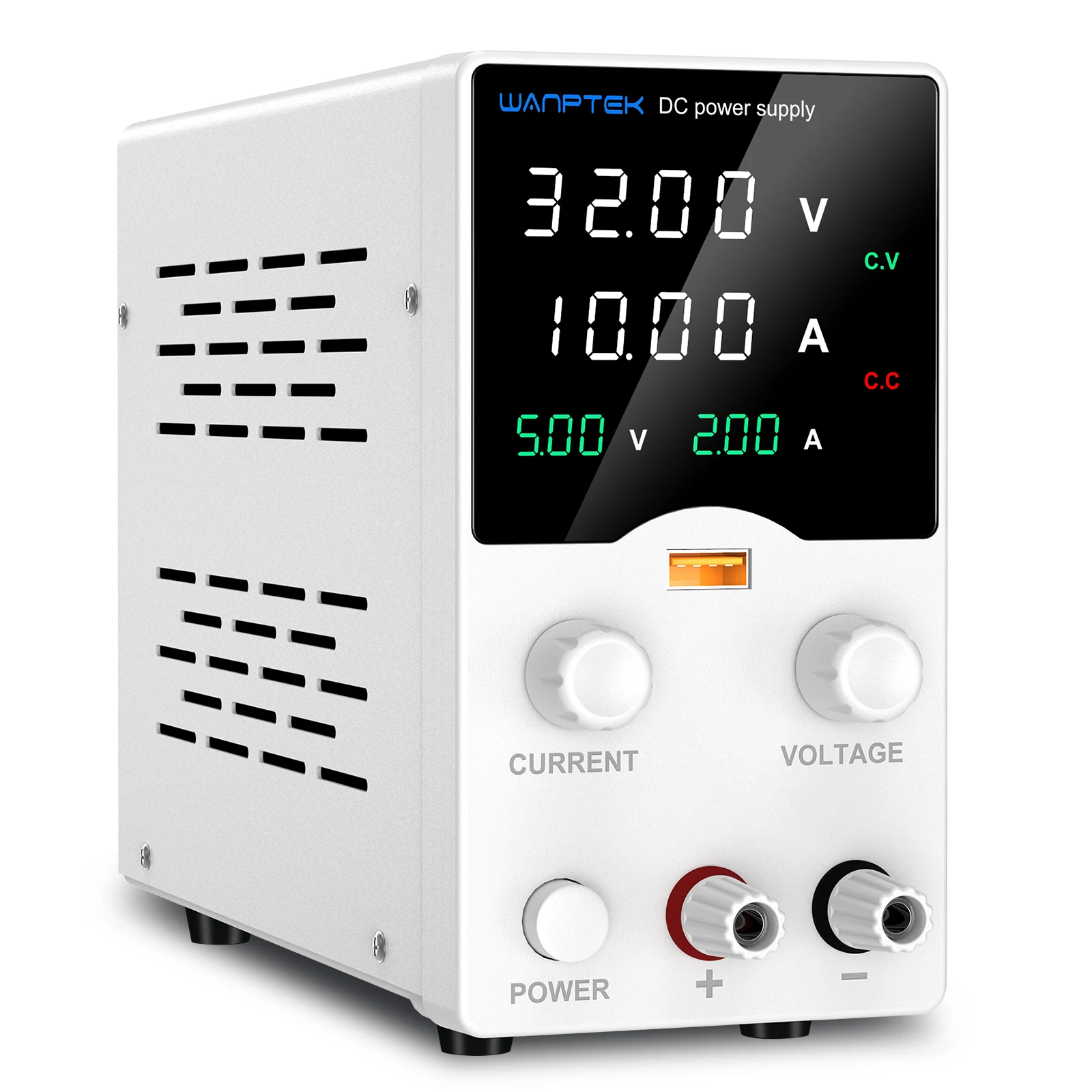 Wanptek Laboratory Power Supply Adjustable Voltage Current 30V 5A 10A 60V 5A 120V 3A 160V 2A DC Power Supply