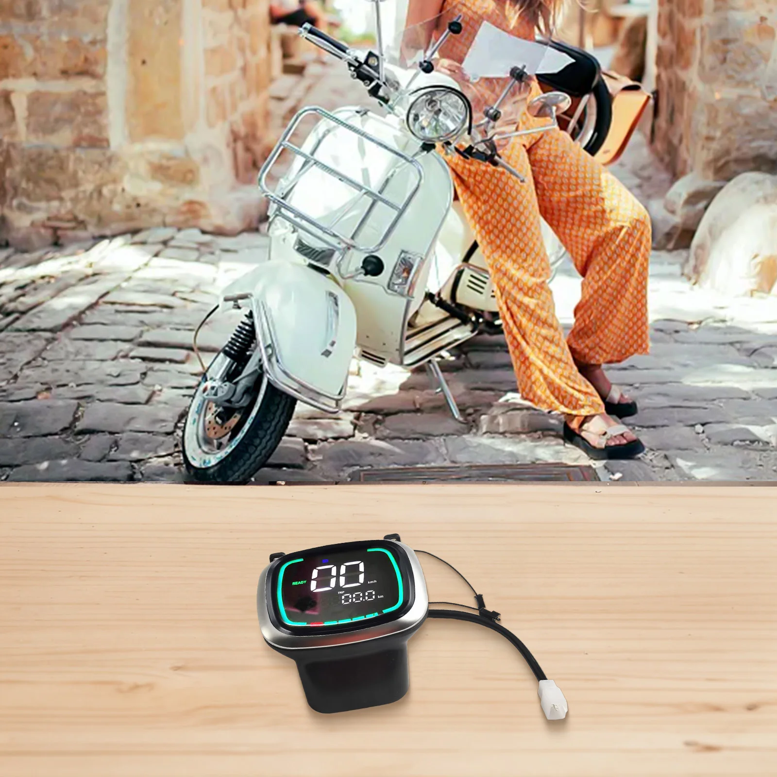 Electric Bike 48-72V Display Motor Speed Meter Screen E-Bike Scooter Control Handlebar Switch Electric Vehicle Accessories Parts