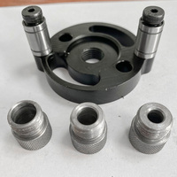 Aluminum Alloy Straight Hole Drill Locator Woodworking Drilling Positioner Punching Tool Adjustable Board Thickness