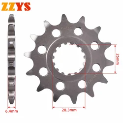 520 14T Tooth Front Sprocket Gear Star Pinion For Yamaha ATV YFM700 2006-2024 18 2019 2020 2021 2022 2023 YFM700R YFM Raptor 700