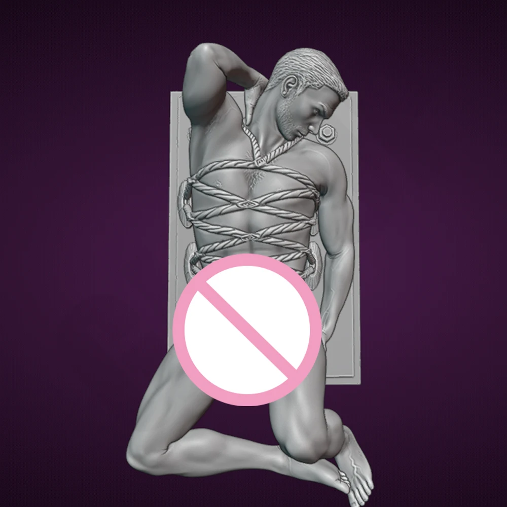 

1/24 Sexy Men Binding SM FUTA Resin Model Figure Toy Craft Unassembled Miniature Reduction Statue Unpainted Kits