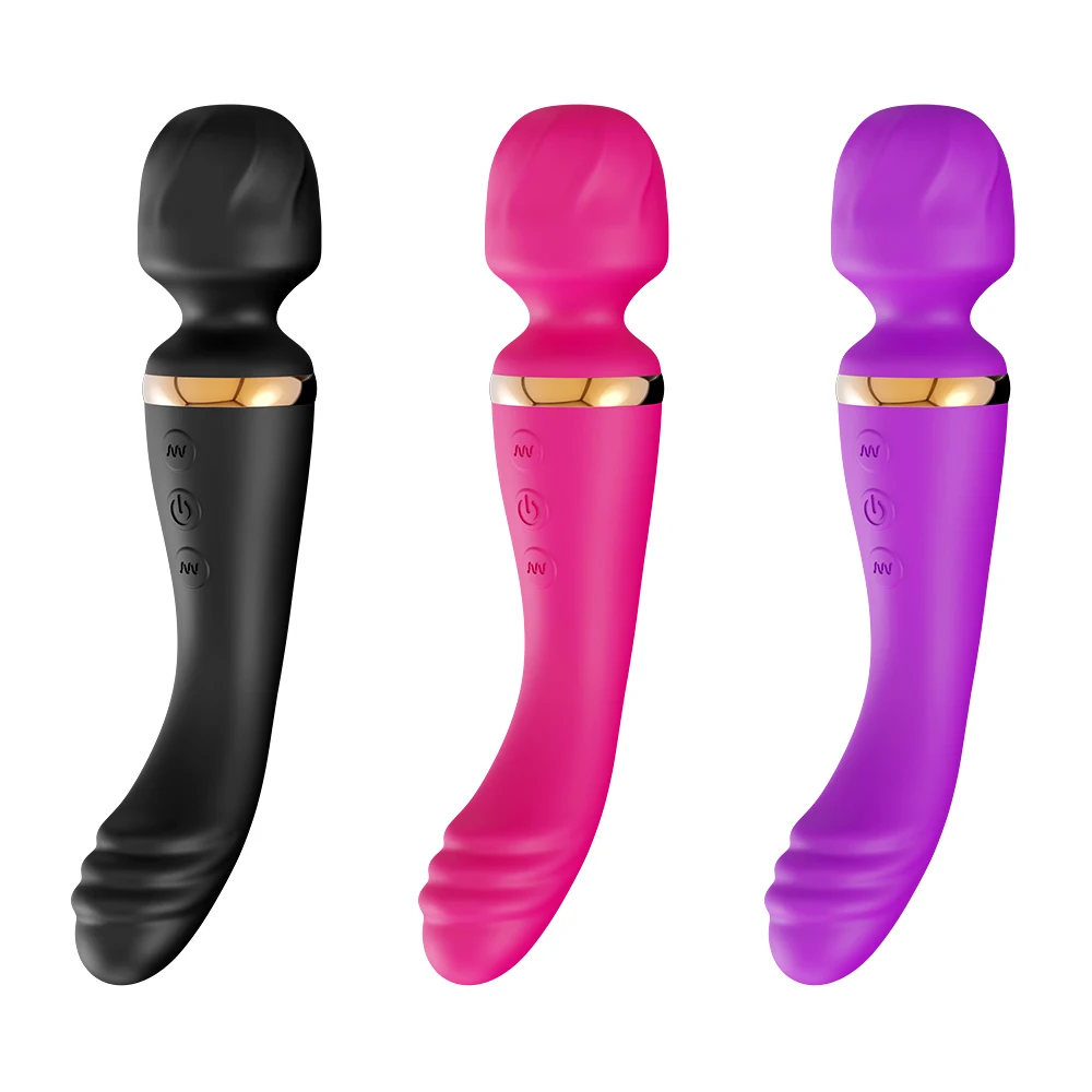 2 Motors Vibrator for Women Clitoris Stimulator G Spot Dildo  AV Magic Wand USB Rechargeable Adult Goods Female Sex Toys