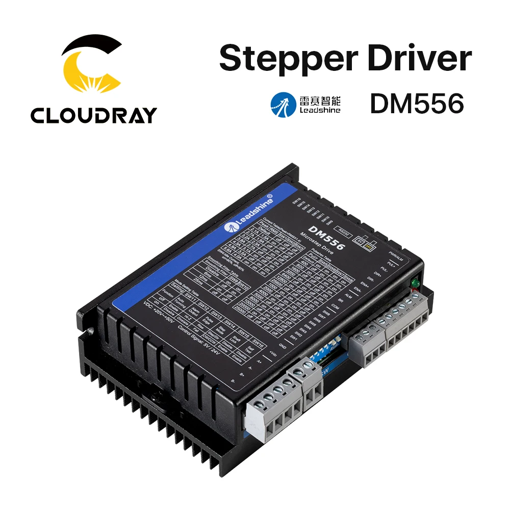 Cloudray Leadshine 2 Phase Stepper Driver DM556 V3.0 20-50VAC 1.8-5.6A