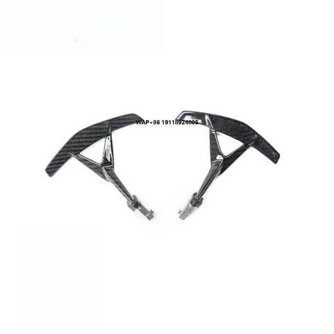 Trade Assurance Dry Carbon Fiber Interior Trim Fit For 2011-2017 Aventador Steering Wheel Shift Paddle Replacement