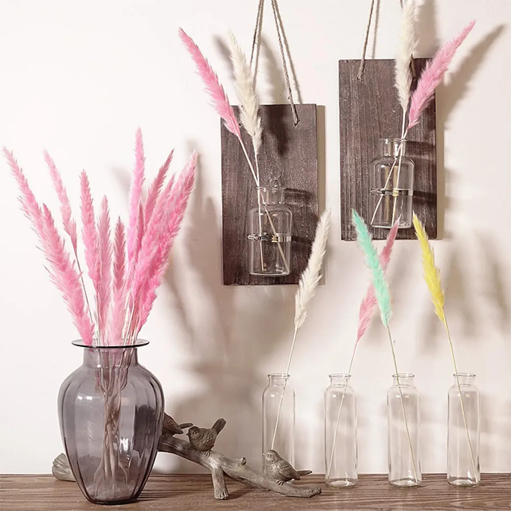 

15pcs Reed Bouquet INS Small Fresh Decorative Flower Branches For Dining Table Fireplace Sill Christmas Home Decor Accessories