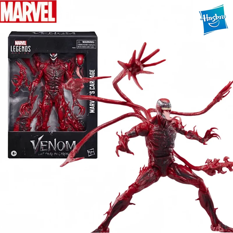 

Hasbro Marvel Legends Series Carnage Venom:Let There Be Carnage Deluxe Collectible 6 Inch Gift Toy for Kids Action Figure Model