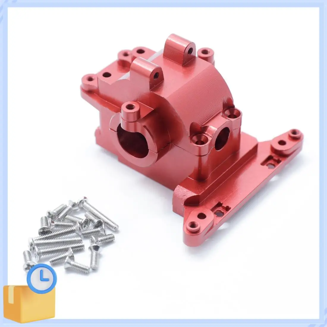 

ABTK-Metal Front Rear Gearbox Housing Gear Box For 1/18 Traxxas Latrax Teton Desert Prerunner SST RC Car Upgrade Parts
