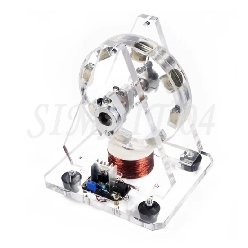 experimento-cientifico-de-induccion-electromagnetica-tecnologia-electronica-produccion-a-pequena-escala-modelo-de-motor-electrico-grande