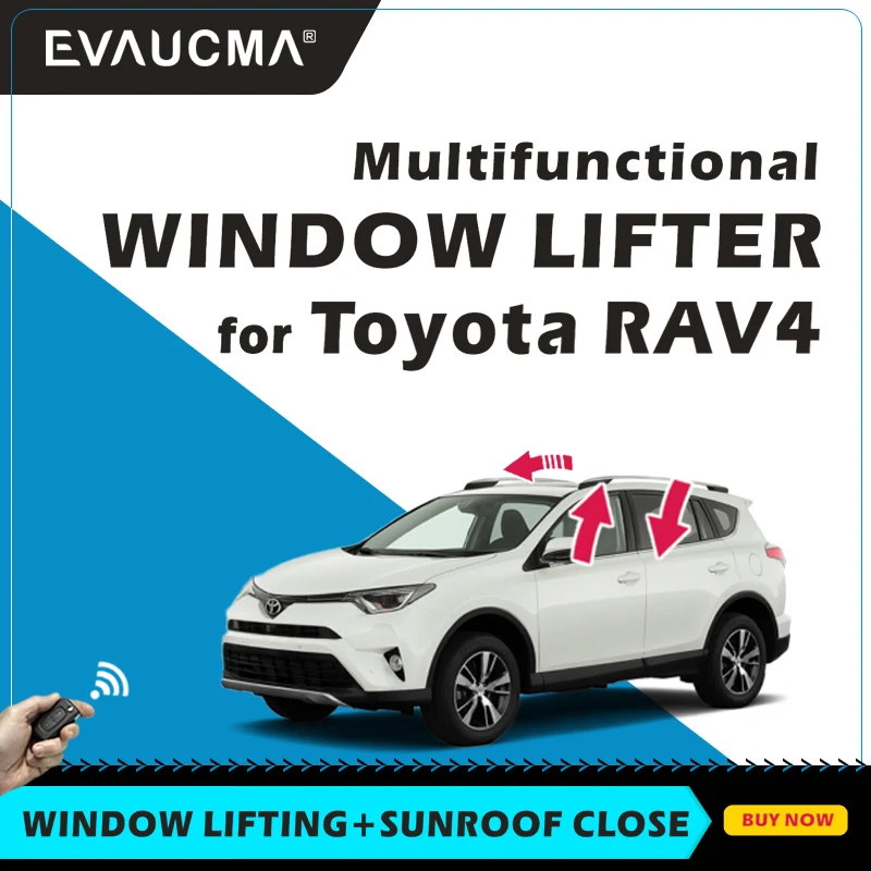 

Car Power Window Closer For Toyota RAV4 XA30 XA40 Sunroof Close Shut/Open Car Auto Window Lifter Accessories