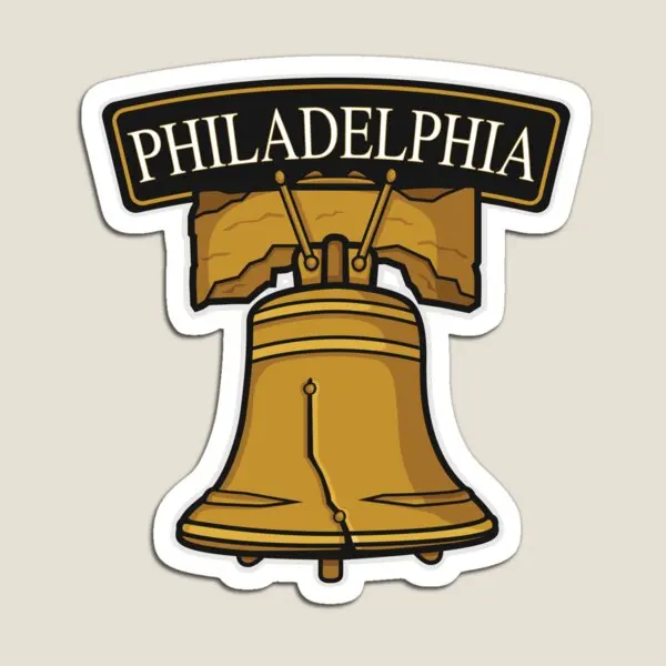 City Of Philadelphia  Magnet for Fridge Organizer Baby Funny Home Decor Stickers Refrigerator  Kids Magnetic Children Holder