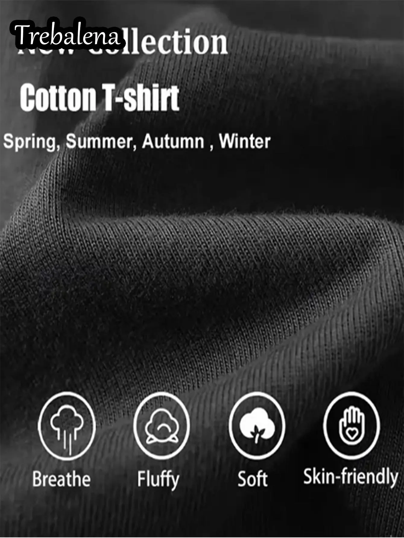 beknopte Engelse titel ervoor. Casual zomerkleding voor dames, normale lengte, pullover-ontwerp, constructie van gebreide stof