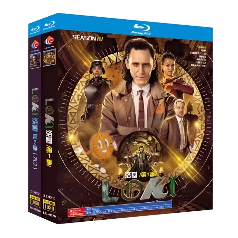 

Loki Season 1-2 Blu-ray Disc