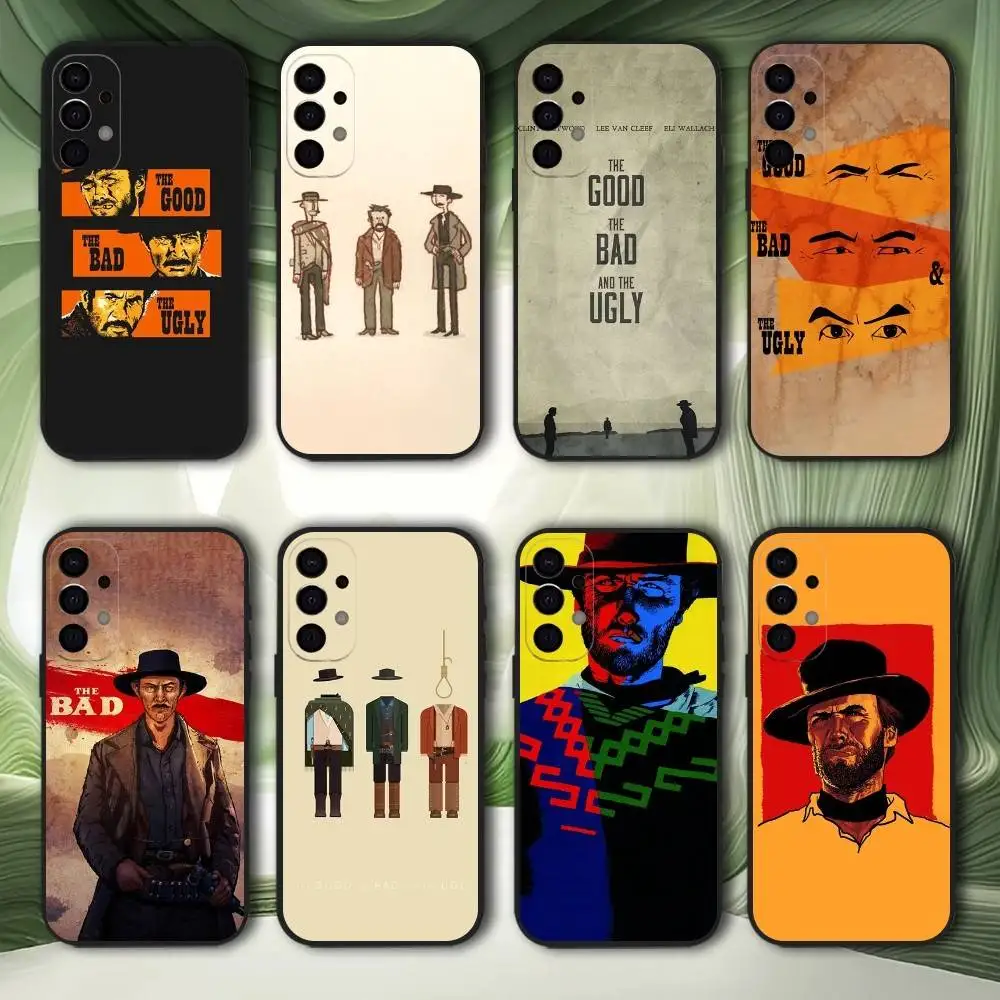 

Чехол для телефона The Good the Bad and the Ugly для Samsung S25, S24, S21, S22, S23, S30, Ultra, S20, Plus, Fe, Lite, 5G, черный чехол