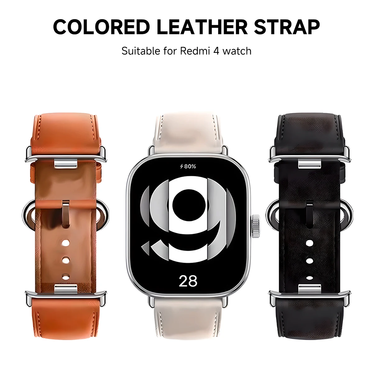 男性と女性のための革の時計バンド,交換用ストラップ,輪ゴム,Xiaomi Mi Band 8 pro,新しい
