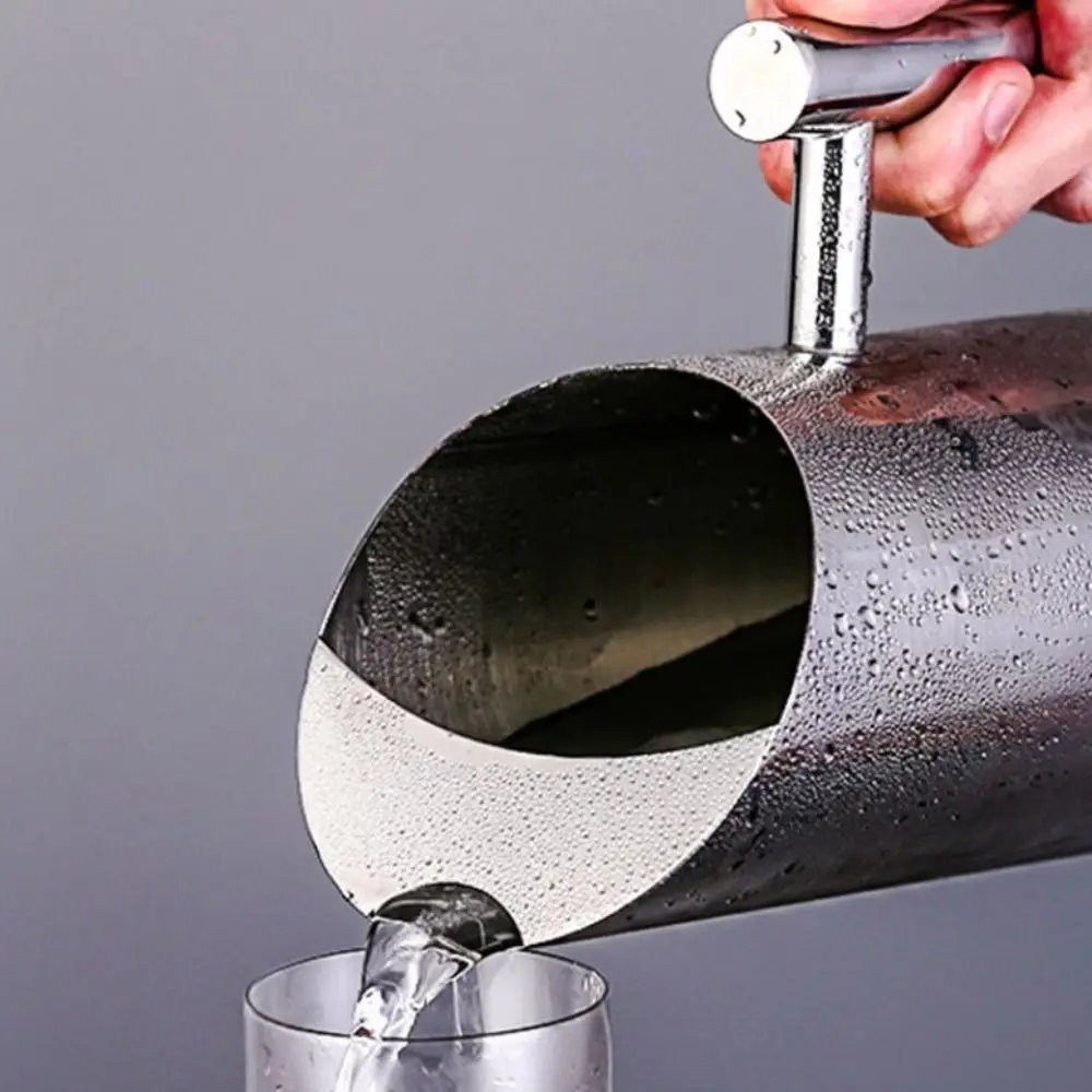 

Personalized 1/1.5/2L Stainless Steel Water Jug Large Capacity Silver/gold Cold Kettle Splash Proof Straight Pitcher Wine