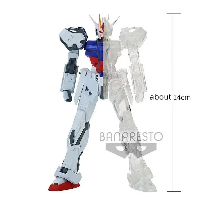 BANDAI BANPRESTO 18062 Gundam SEED Mobile Suit Internal Structure GAT-X105 STRIKE FREEDOM Weapon Ver.A Gundam Model Toys 14cm