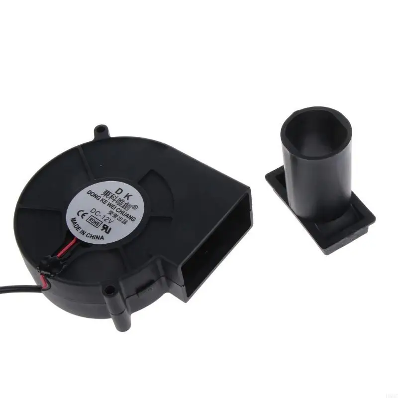 H58C شواء مروحة منفاخ 9733 97 مللي متر قابل للتعديل سرعة DC12V 5500R التخييم الطبخ مروحة منفاخ