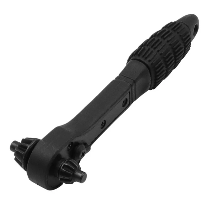 

Two-In-One Ratchet Wrench Drill Chuck Key Black Ratchet Dual-Purpose Wrench Is Suitable For Most Power Tools