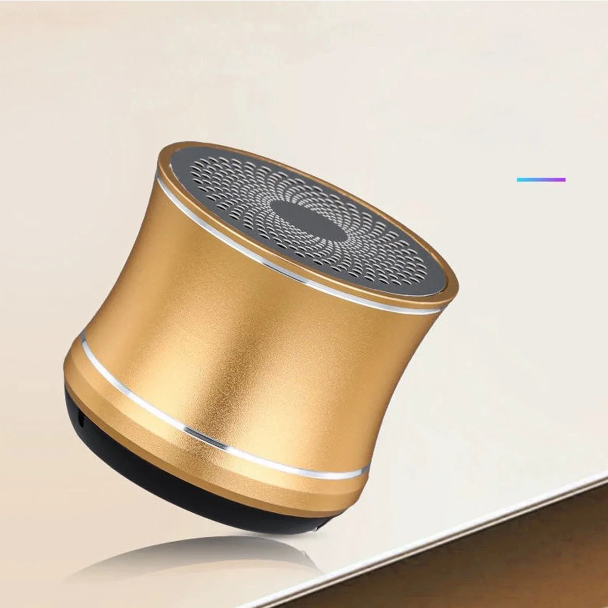 

Plug-in Gold Speaker Design Bluetooth Speaker Mini Subwoofer Portable Outdoor Bluetooth Speaker Factory Wholesale Speaker