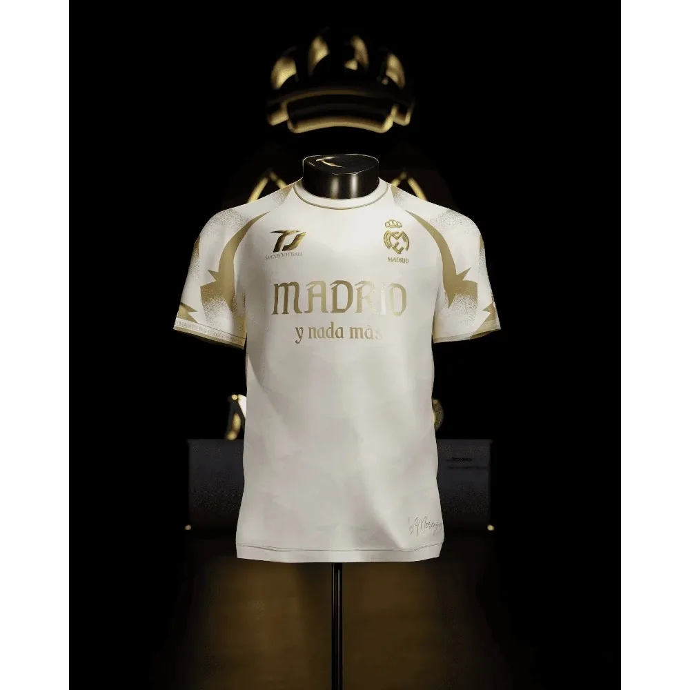Trendy Football Jerseys, Retro Football Clothing, Fashionable Special Football Jerseys, Madrid, Football Shirt XXL Size