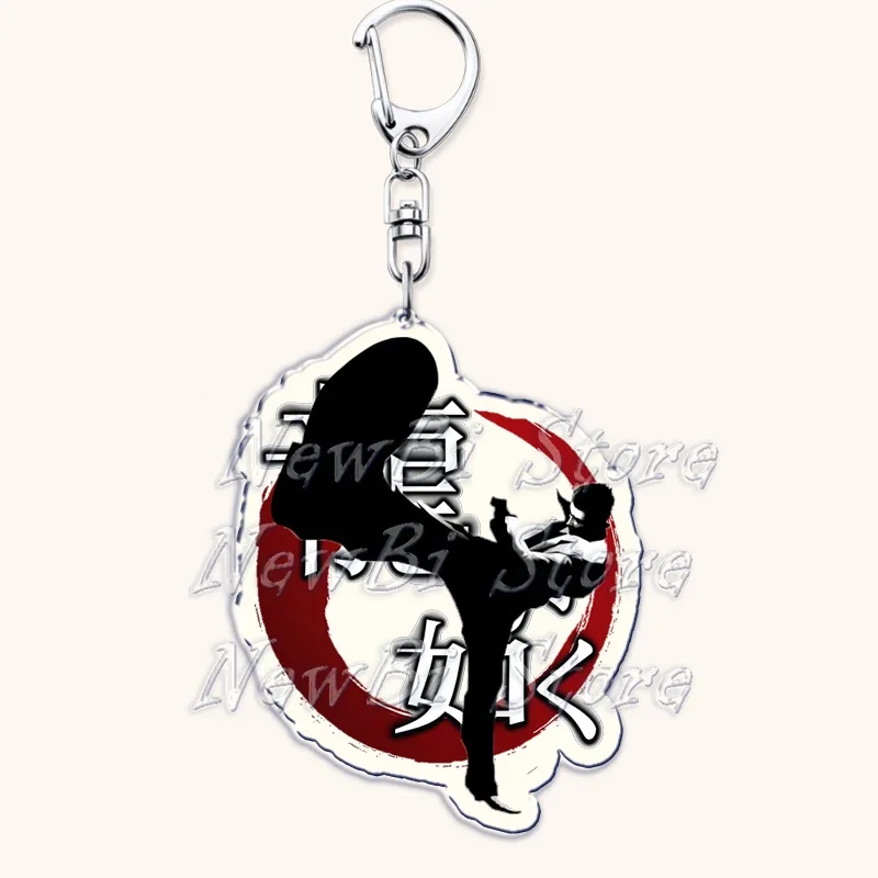 Cool Japanese Game Yakuza Kiryu Dragon Keychains for Accessories Bag Goro Majima Kiryu Ryu Ga Gotoku Keyrings Jewelry Fans Gifts