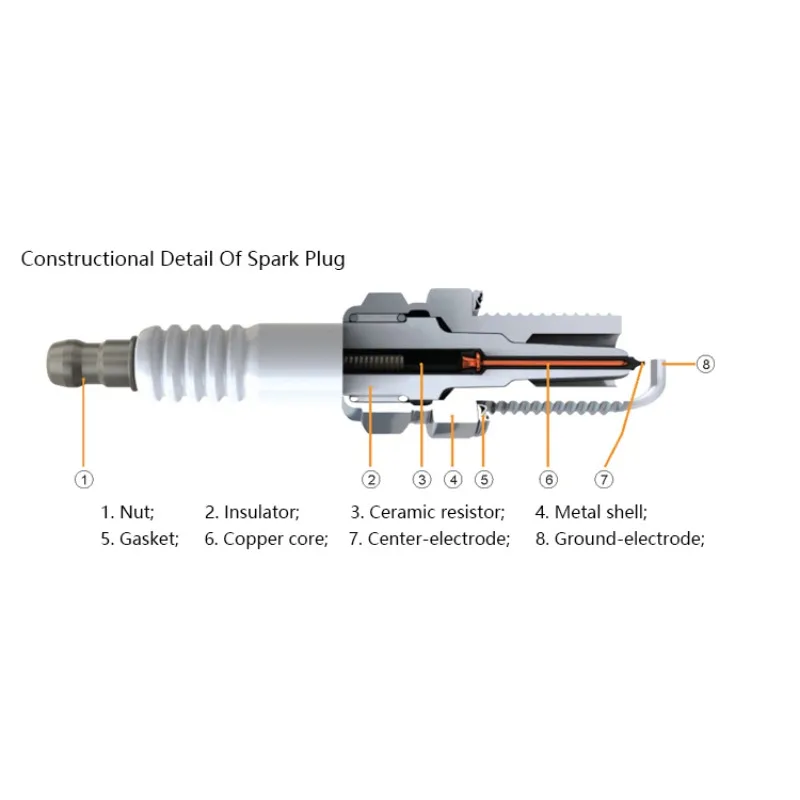 Marine 2 Stroke Outboard busi Propulsion perahu mesin Motor pengapian