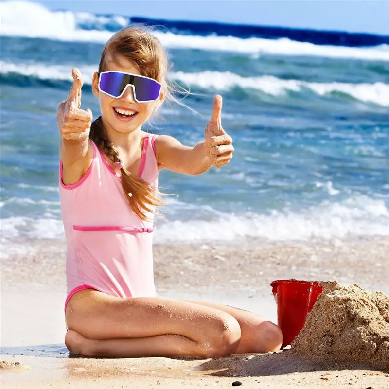 A95D-Sports Glasses Polarized Colorful Riding Mirror Outdoor Sunglasses